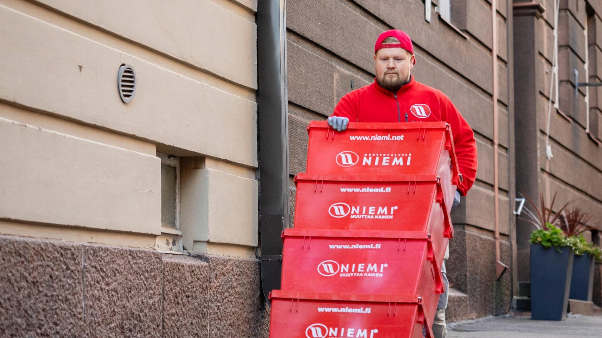 Moving work on the street